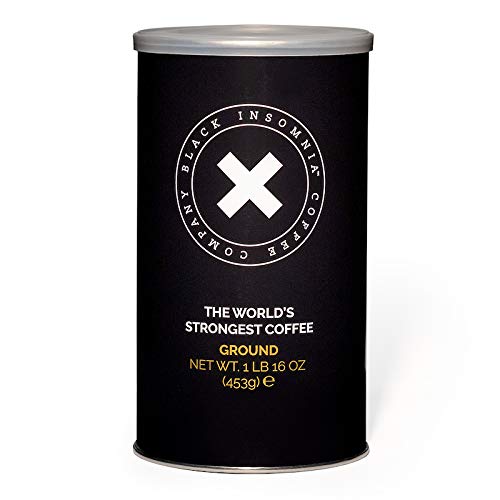 Black Insomnia Coffee - Strongest Coffee in The World  Meadow Ridge Coffee