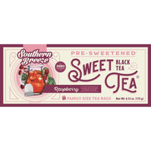 Southern Breeze Hot Brew Sweet Tea Raspberry Iced Black Tea - 22 Count