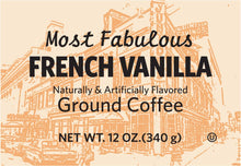 Junior's Most Fabulous French Vanilla Flavored Ground Coffee - 12 Ounce