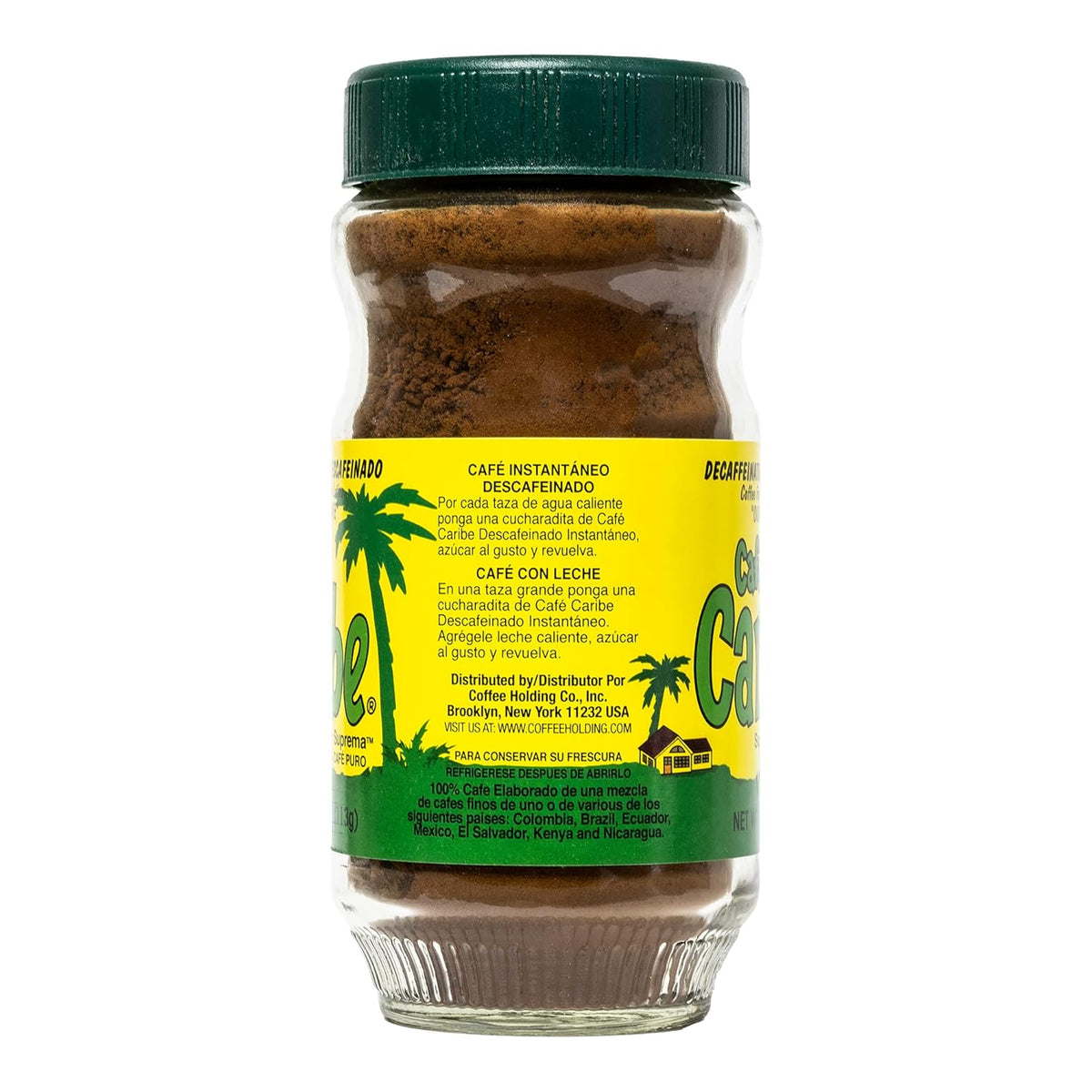 Cafe Caribe DECAF Latin Inspired Instant Espresso Coffee Dark Roast cafe-caribe-decaf-latin-inspired-instant-espresso-coffee-dark-roast