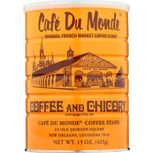 Cafe Du Monde Coffee and Chicory, Ground - 15 Ounce (Case of 6)