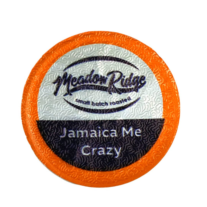 Meadow Ridge Coffee Jamaican Me Crazy Single Serve Cups - 12 Count (Case of 6)