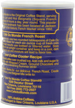 Cafe Du Monde Coffee French Roast Ground Coffee Tin - 13 Ounce (Case of 6)