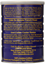 Cafe Du Monde Coffee French Roast Ground Coffee Tin - 13 Ounce (Case of 6)