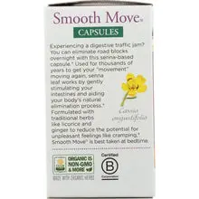 Traditional Medicinals Smooth Move Senna Capsules - 50 Count