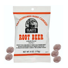 Claey's Old Fashioned Root Beer Hard Candy - 6 oz (Case of 6)