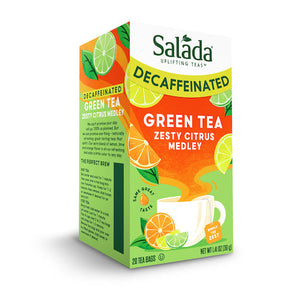 Salada Decaf Citrus Medley Green Tea Bags - 20 Count