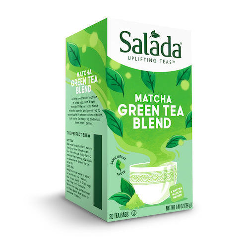 Salada Pure Green Matcha Tea Blend - 20 Tea Bags