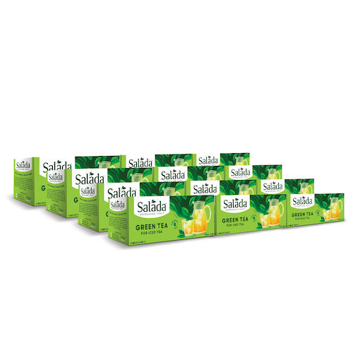 Salada Family Size Iced Green Tea Bags - 24 Count (Case of 12)