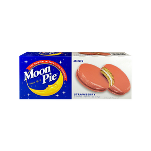 MoonPie Mini Strawberry Flavored Marshmallow Sandwich - 6 Count