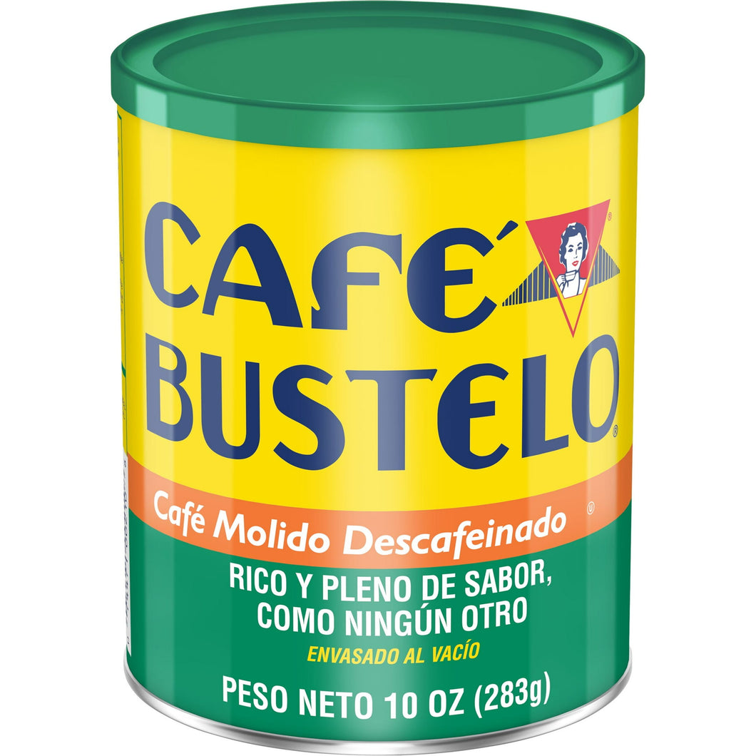 Cafe Bustelo Decaf Espresso Ground Dark Roast Coffee - 10 oz (Case of 6)