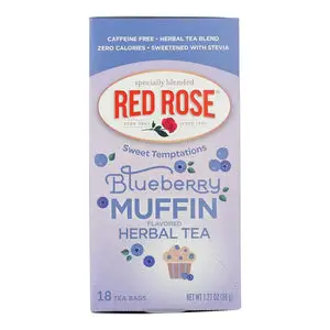 Red Rose Sweet Temptations Flavored Herbal Tea Bags - 18 Count