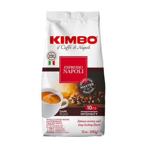 Kimbo Decaf Napoli Dark Roasted Italian Espresso Coffee, Ground - 12 Ounce (Case of 6)