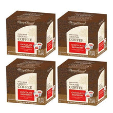 Harry & David Chocolate Raspberry Single Serve Coffee Cups - 18 Count (Case of 4)