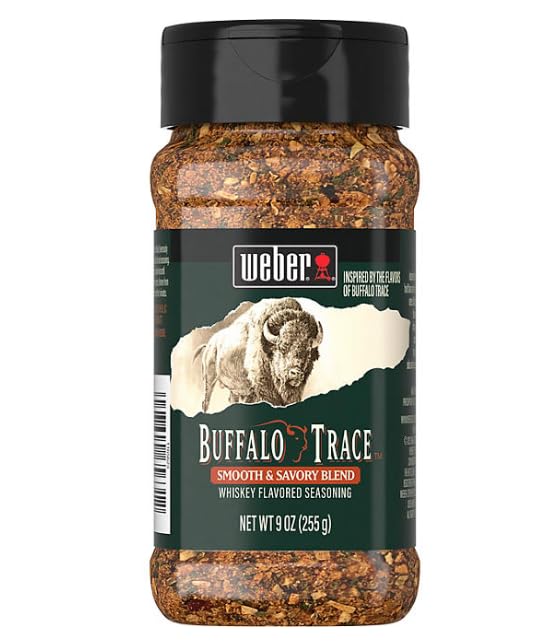 Buffalo Trace Smooth & Savory Blend - Whiskey-flavored Seasoning - 9 Ounce
