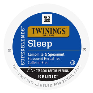 Twinings Nightly Calm Sleep Relaxing Herbal Tea K-Cups - 24 Count