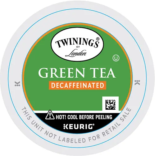 Twinings Decaffeinated Green Tea K-Cups for Keurig Brewers - 24 Count