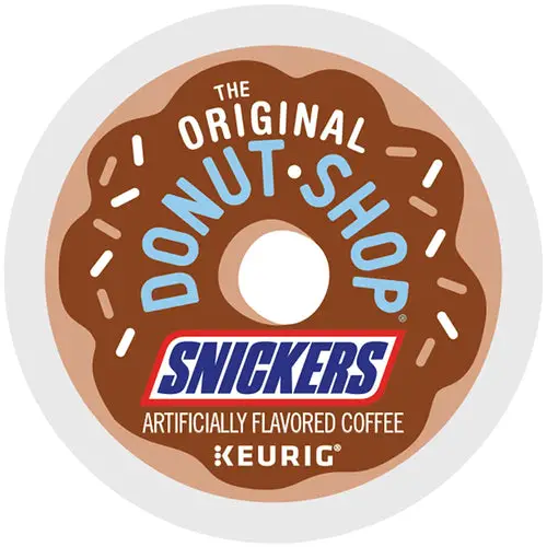 The Original Donut Shop Snickers Flavored Coffee K-Cups - 12 Count