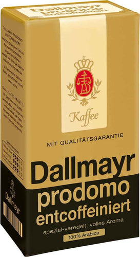 Dallmayr Decaffeinated Ground Coffee - 17.6 Ounce