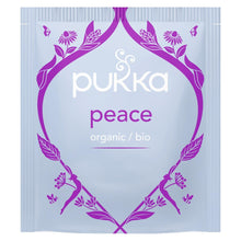 Pukka Organic Tea Bags, Peace Herbal Tea with Spearmint, Ashwagandha - 20 Count