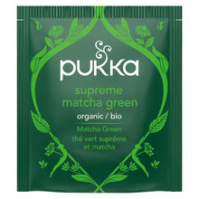 Pukka Organic Tea Bags, Supreme Matcha Tea Herbal Tea with Oothu - 20 Count