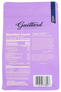 Guittard Milk Chocolate Baking Wafers 38% Cacao, Organic - 12 Ounce