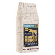 Moose Munch Peppermint Mocha Gourmet Ground Coffee - 12 Ounce