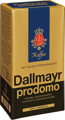 Dallmayr Prodomo Gourmet Coffee-Ground - 17.6 oz (Case of 6)
