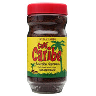 Cafe Caribe Latin Inspired Instant Espresso Coffee, Dark Roast, Jar - 8 Ounce (Case of 6)