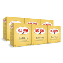 Red Rose Earl Grey Black Tea Bags - 50 Count (Case of 6)