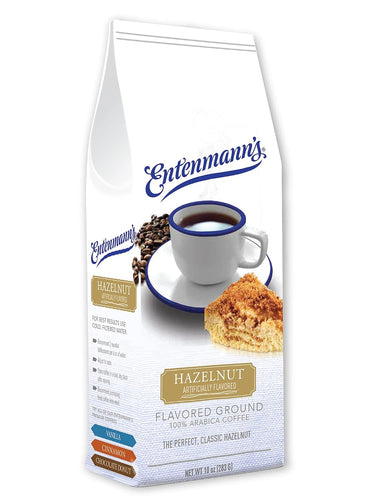 Entenmann's Hazelnut  Flavored Ground Coffee - 10 Ounce