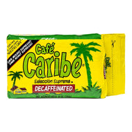 Cafe Caribe DECAF Dark Roast Espresso Coffee - 10 Ounce Brick (Case of 6)