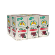 Newman's Own Organics Elderberry Hibiscus Herbal Tea Bags - 20 Count (Case of 6)