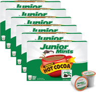 Junior Mint Flavored Hot Cocoa Single Serve Cups - 12 Count (Case of 6)