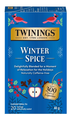 Twinings Winter Spice Camomile, Apple, Cinnamon & Clove Herbal Tea - 20 Count