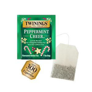 Twinings Peppermint Cheer Herbal Caffeine Free Tea Bags - 20 Count