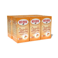 Red Rose Caramel Apple Pie Herbal Tea Bags - 18 Count (Case of 6)