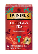 Twinings Christmas Black Tea Bags, Cinnamon & Cloves - 20 Count (Case of 6)