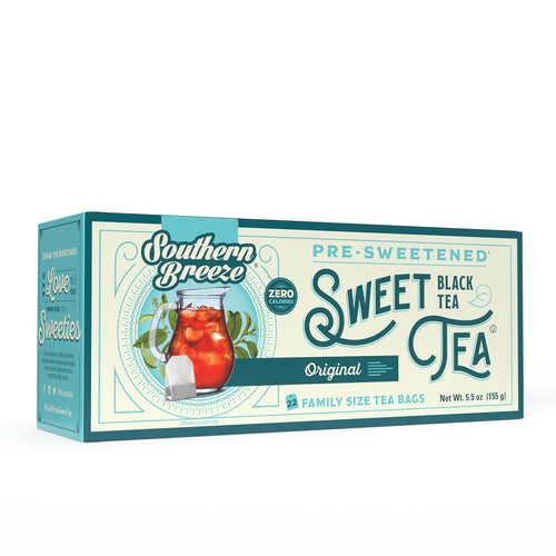 Southern Breeze Hot Brew Sweet Tea Original Iced Tea with Black Tea - 22 Count