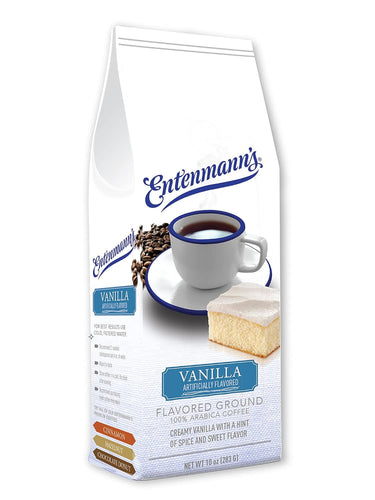 Entenmann's Vanilla Flavored Ground Coffee - 10 Ounce