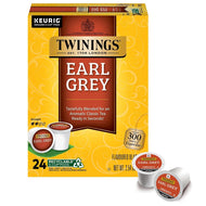 Twinings Earl Grey Black Tea Single Serve K-Cups - 24 Count (Case of 4)