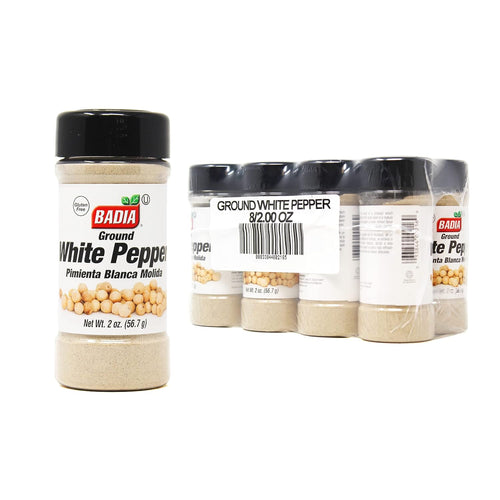Badia White Pepper - 2oz (Pack of 8)