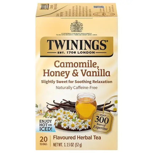 Twinings Camomile, Honey, Vanilla Herbal Tea Bags - 20 Count