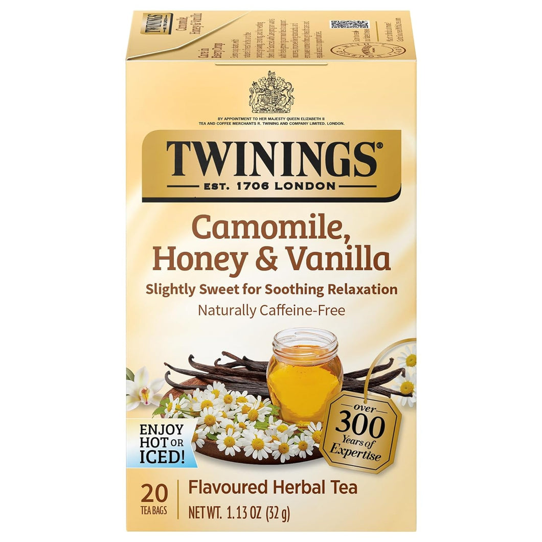 Twinings Camomile, Honey, Vanilla Herbal Tea Bags - 20 Count