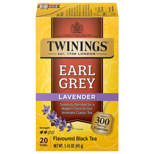 Twinings Lavender Earl Grey Tea Bags - 20 Count