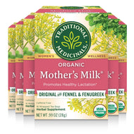 Traditional Medicinals Organic Mother's Milk Herbal Tea Bags - 16 Count (Case of 6)
