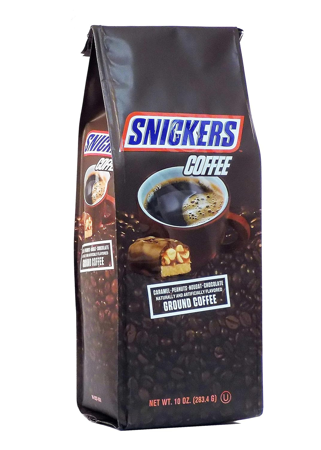 Snickers Caramel Peanut Nougat & Chocolate Ground Coffee - 10 Ounce