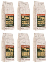 Moose Munch Maple Walnut Flavored Ground Coffee - 12 Ounce (Case of 6)
