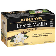 Bigelow Tea French Vanilla Flavored Tea Bags, 20 Count Box (Case of 6)