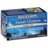 Bigelow Tea Sweet Dreams Herbal Tea Bags -  20 Count Box (Case of 6)